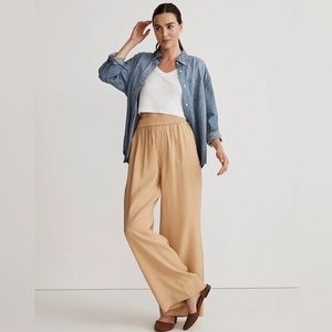 Madewell NWT - the Carley Wide Leg Pant Size Small